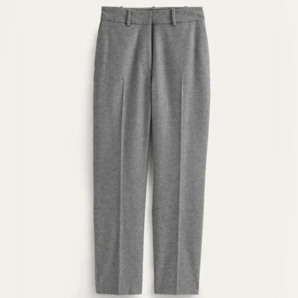 Boden Kew Wool Pants in Charcoal Marl, size 10P - Picture 5 of 8